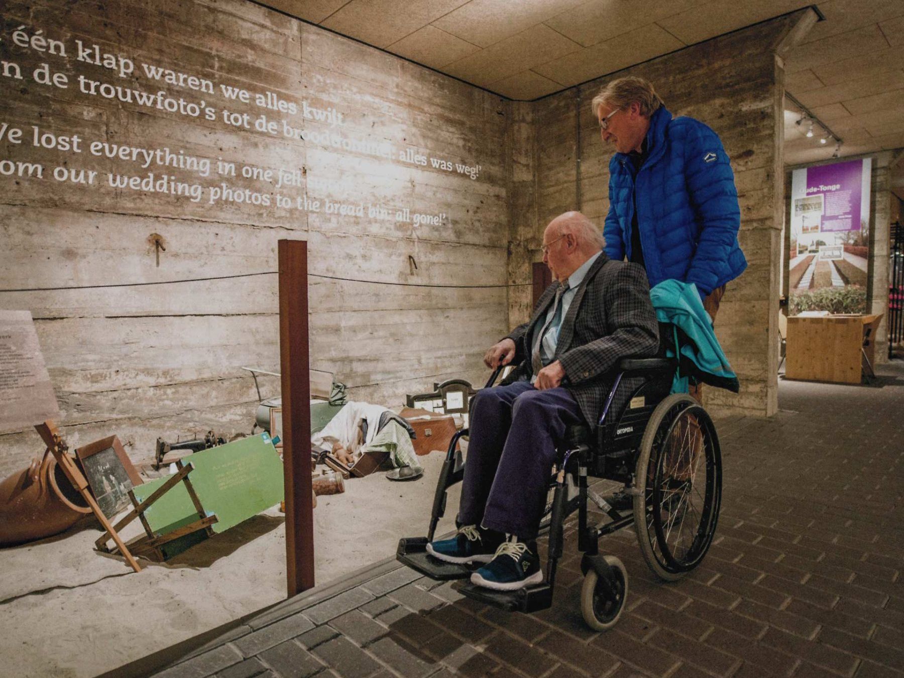 Watersnoodmuseum toegankelijk rolstoel